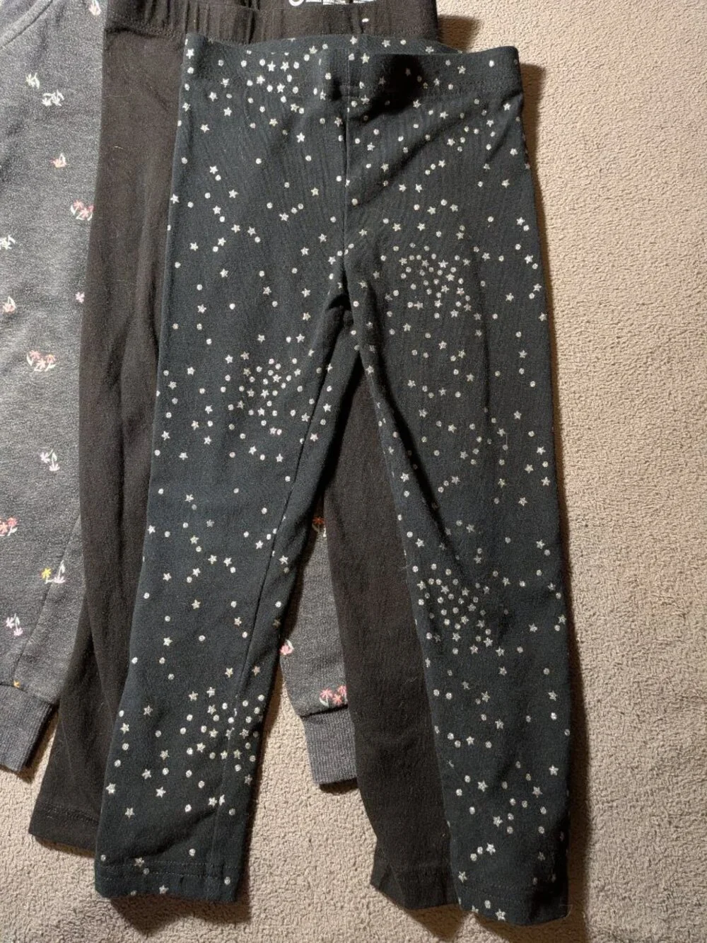 Girls 4T Bundle Lot of 5 Leggings Joggers Carter's
